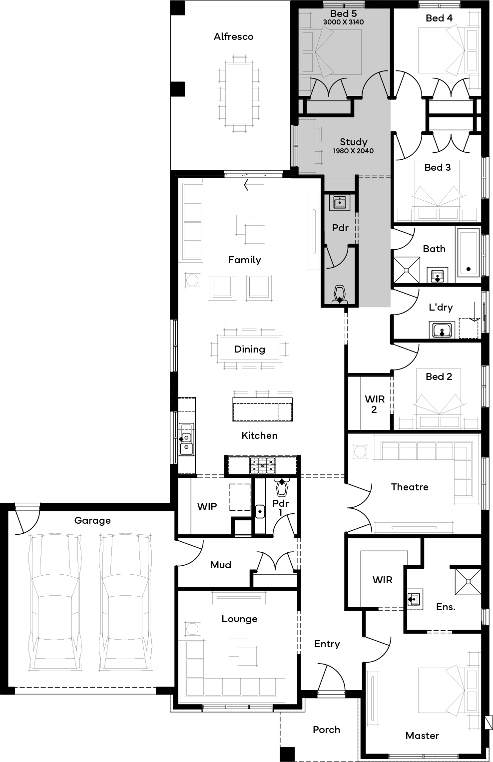Camperdown 33 - 5th Bed Option